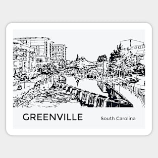 Greenville South Carolina Sticker
